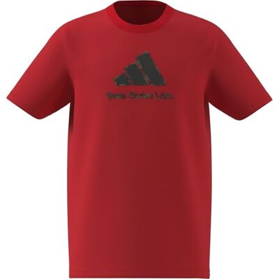 adidas Uniseks dzieci CAMO GRAPHIC T-SHIRT JUNIOR, pure ruby, 5-6 Years adidas Uniseks dzieci CAMO GRAPHIC T-SHIRT JUNIOR, pure ruby, 5-6 Years