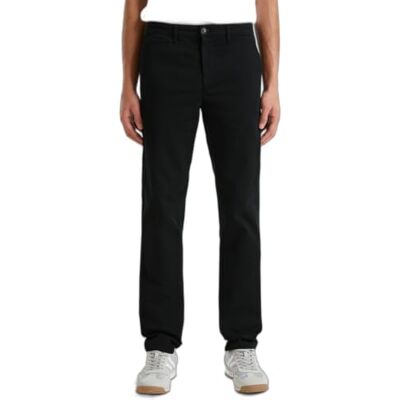 United Pantalone 4DKH55I18 byxor för män, Nero 100, 46 United Pantalone 4DKH55I18 byxor för män, Nero 100, 46