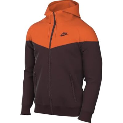 NIKE Sportswear Windrunner herrjacka med huva, vinröd kross-/vinröd krossa, DA0001-652, XS NIKE Sportswear Windrunner herrjacka med huva, vinröd kross-/vinröd krossa, DA0001-652, XS