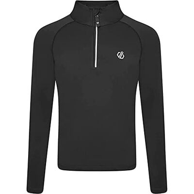 Dare 2b Dare2b Kid's Consist II Core stretch lätt varm baksida snabbtorkande full dragkedja jacka mellanlager, svart, 7-8 Dare 2b Dare2b Kid's Consist II Core stretch lätt varm baksida snabbtorkande full dragkedja jacka mellanlager, svart, 7-8