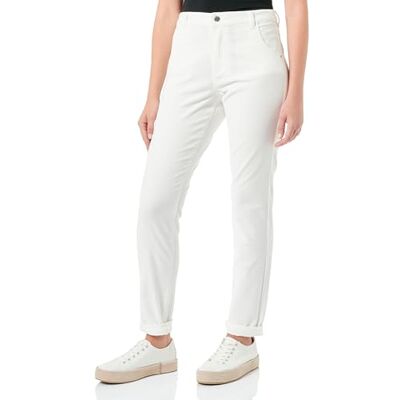 s.Oliver Sales GmbH & Co. KG/ Dambyxor långa, slim fit byxor långa, slim fit, Vit, 36W x 32L s.Oliver Sales GmbH & Co. KG/ Dambyxor långa, slim fit byxor långa, slim fit, Vit, 36W x 32L
