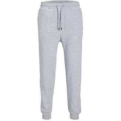 JACK & JONES Sweatpants med resårfoder Jogger Tyg Byxor Dragsko Avslappnad Passform Grundläggande Gatumode JPSTGORDON JACK & JONES Sweatpants med resårfoder Jogger Tyg Byxor Dragsko Avslappnad Passform Grundläggande Gatumode JPSTGORDON