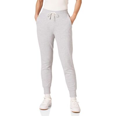 Amazon Essentials dam franska terry-fleece joggingbyxor (finns i plusstorlek), ljusgrå ljung, liten Amazon Essentials dam franska terry-fleece joggingbyxor (finns i plusstorlek), ljusgrå ljung, liten