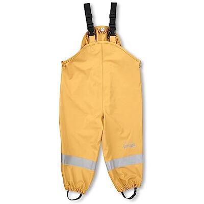 Sterntaler Unisex barn regnbyxor ofodrade regnbyxor, Medelgul, 128 Sterntaler Unisex barn regnbyxor ofodrade regnbyxor, Medelgul, 128