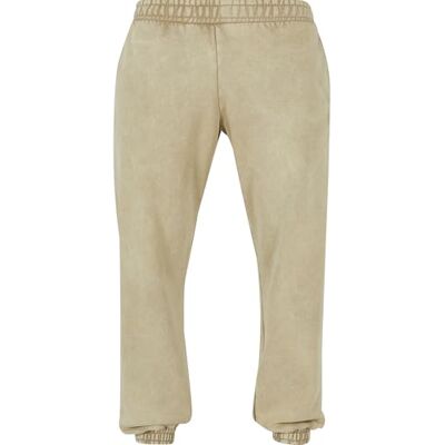 Urban Classics herr tung sand tvättade sweatpants, Unionbeige, 3XL Urban Classics herr tung sand tvättade sweatpants, Unionbeige, 3XL