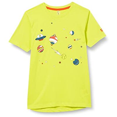 Wilson Planetary Tech tennisskjorta sulphur vår/152 Wilson Planetary Tech tennisskjorta sulphur vår/152