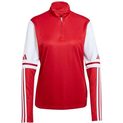adidas dam Squadra25 Training Top Sweatshirt, team power red 2/white, L adidas dam Squadra25 Training Top Sweatshirt, team power red 2/white, L