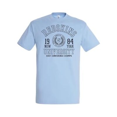 REDSKINS Junior REDSKINS, T shirts, Pikét, Pojke, Flicka, Skjortor, Tröjor, Sport, Tryckta, Barn, Kläder, Unisex, modell Rs2224 Blå, Storlek 14 År REDSKINS Junior REDSKINS, T shirts, Pikét, Pojke, Flicka, Skjortor, Tröjor, Sport, Tryckta, Barn, Kläder, Unisex, modell Rs2224 Blå, Storlek 14 År