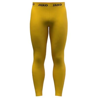 JAKO Unisex långa tights funktion, gul, XXL JAKO Unisex långa tights funktion, gul, XXL