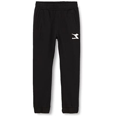 Diadora pojkar JU.Pants manschett, svart, XS Diadora pojkar JU.Pants manschett, svart, XS