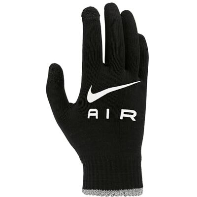 NIKE M LG Knit AIR handskar herr i färgen svart/silvervit, storlek: L/XL, N.100.7494.093.LX NIKE M LG Knit AIR handskar herr i färgen svart/silvervit, storlek: L/XL, N.100.7494.093.LX