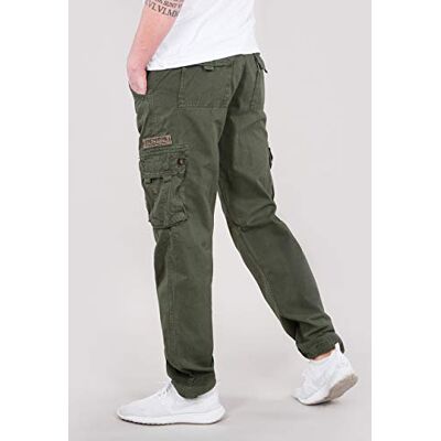 Alpha Industries Jet Pant-fritidsbyxor för män Dark Olive Alpha Industries Jet Pant-fritidsbyxor för män Dark Olive