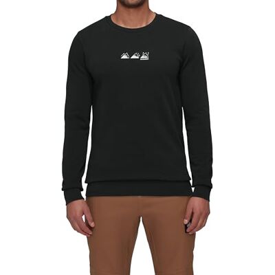 Mammut Core ML Crew Neck Män Lekplats svart S Mammut Core ML Crew Neck Män Lekplats svart S