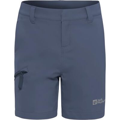 Jack Wolfskin Unisex barnshorts turbulens shorts K, Evening Sky, 152 Jack Wolfskin Unisex barnshorts turbulens shorts K, Evening Sky, 152