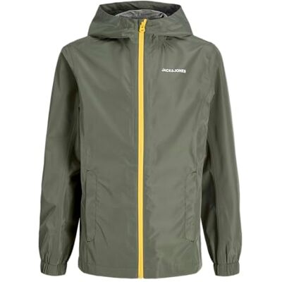 JACK & JONES Jjeflynn regnjacka Sn Jnr, Dammig oliv, numeric_128 JACK & JONES Jjeflynn regnjacka Sn Jnr, Dammig oliv, numeric_128
