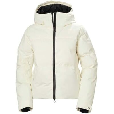 Helly Hansen Women's W Nora Short Puffy Ins Jacket, SNOW, XS UK Helly Hansen Women's W Nora Short Puffy Ins Jacket, SNOW, XS UK