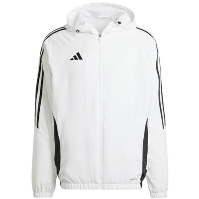 adidas herr Tiro24 Windbreaker Coat, white/black, XS adidas herr Tiro24 Windbreaker Coat, white/black, XS