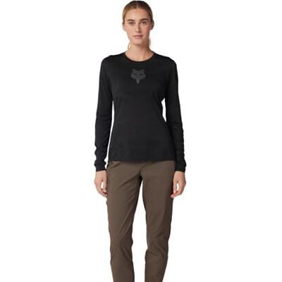 Fox Racing Koszulka ROWEROWA Z Nattduksmatta Kawem Fox Lady Ranger TRU DRI svart S T-shirt, S Fox Racing Koszulka ROWEROWA Z Nattduksmatta Kawem Fox Lady Ranger TRU DRI svart S T-shirt, S