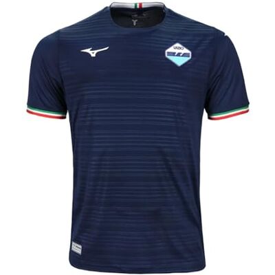 Mizuno Away SS Jersey Lazio T-shirt för män Mizuno Away SS Jersey Lazio T-shirt för män
