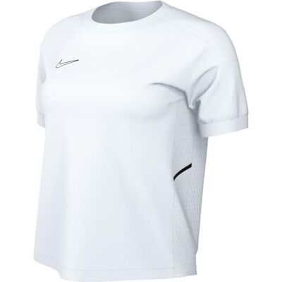 NIKE Academy 25 Dri-Fit fotbollstopp (dam), vit/svart/svart, HM0815-100, S NIKE Academy 25 Dri-Fit fotbollstopp (dam), vit/svart/svart, HM0815-100, S
