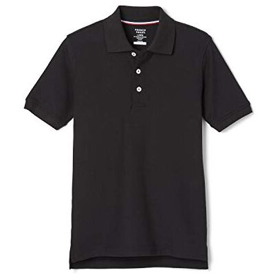 French Toast Boys' Short Sleeve Pique Polo Shirt (Standard & Husky), Black, 2T French Toast Boys' Short Sleeve Pique Polo Shirt (Standard & Husky), Black, 2T