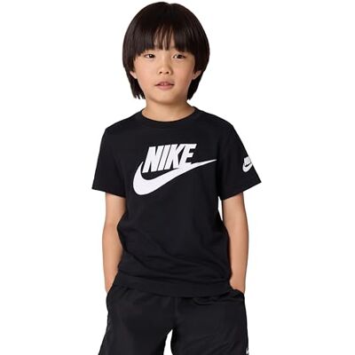NIKE Futura Evergreen T-tröja för barn, Black(White), 5/6 År NIKE Futura Evergreen T-tröja för barn, Black(White), 5/6 År