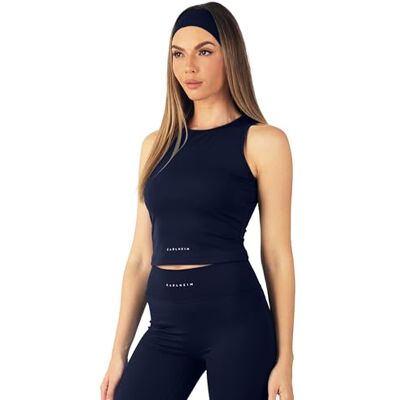 Carlheim Women's Serenita Active Collection Tank top, Navy, X-Small Carlheim Women's Serenita Active Collection Tank top, Navy, X-Small