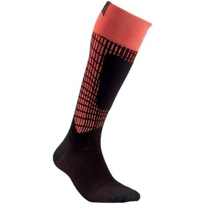 Sidas skidstrumpor Orange/Svart SM(39-40) Sidas skidstrumpor Orange/Svart SM(39-40)