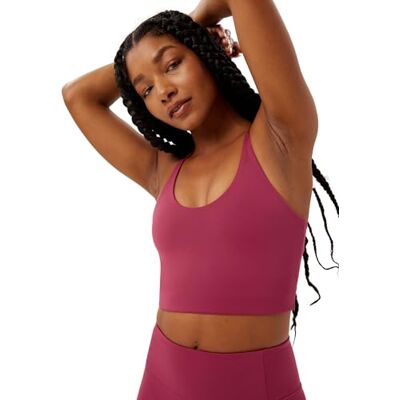 Girlfriend Collective Cleo Sports Bra, Low impact Women’s Sports Bra, Racerback, Without padding and underwire, Perfect for Fitness, Yoga, Pilates, Wellness, Training, Sizes XXS-6XL Girlfriend Collective Cleo Sports Bra, Low impact Women’s Sports Bra, Racerback, Without padding and underwire, Perfect for Fitness, Yoga, Pilates, Wellness, Training, Sizes XXS-6XL
