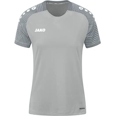JAKO Dam T-Shirt Performance, Aqua/Vit/Marinblå, 34–36, 6197 JAKO Dam T-Shirt Performance, Aqua/Vit/Marinblå, 34–36, 6197