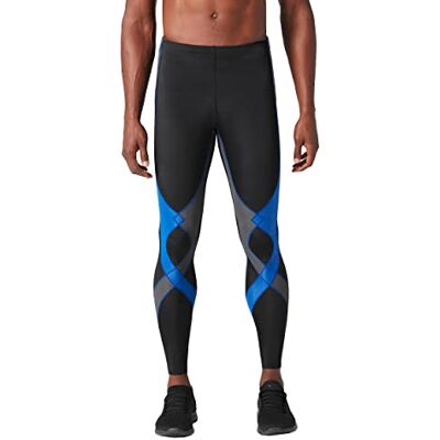 CW-X Stabilyx för män CWX Stabilyx sydda tights för män – svart/grå/blå, liten Black/Grey/Blue L CW-X Stabilyx för män CWX Stabilyx sydda tights för män – svart/grå/blå, liten Black/Grey/Blue L