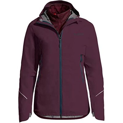 VAUDE Dam Yaras 3in1 Jacka, Cassis, 40 EU VAUDE Dam Yaras 3in1 Jacka, Cassis, 40 EU