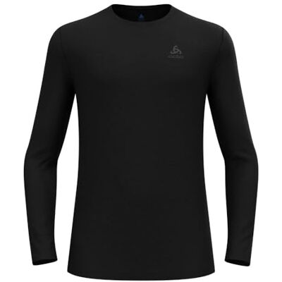 Odlo Merino 160 Baselayer Crew långärmad löparkläder långärmad topp svart svart L Odlo Merino 160 Baselayer Crew långärmad löparkläder långärmad topp svart svart L