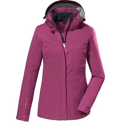 KILLTEC KOS 133 WMN JACKET - Magenta - Vattentät och vindtät KILLTEC KOS 133 WMN JACKET - Magenta - Vattentät och vindtät