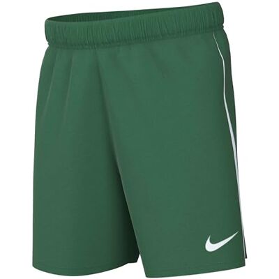 NIKE Stora barn stickade fotbollsshorts Y Nk Df LGE Knit Iii Short K, Pine grön/vit/vit, DR0968-302, L NIKE Stora barn stickade fotbollsshorts Y Nk Df LGE Knit Iii Short K, Pine grön/vit/vit, DR0968-302, L