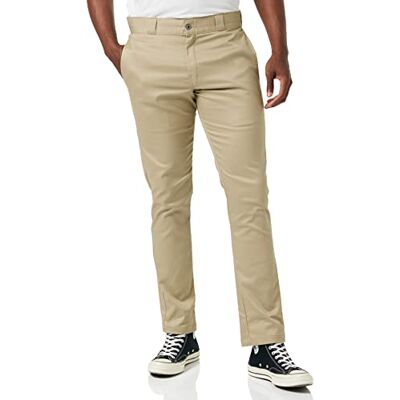 Dickies arbetsbyxor för män Skinny rak, Ökensand, 31W x 32L Dickies arbetsbyxor för män Skinny rak, Ökensand, 31W x 32L
