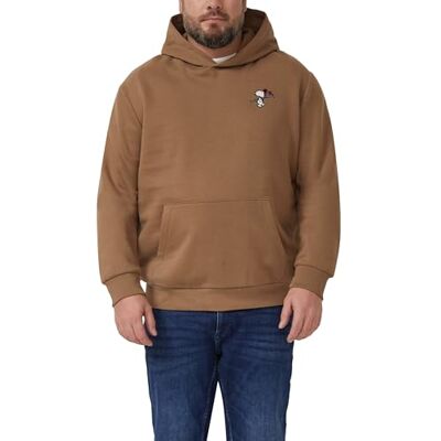 s.Oliver stor storlek sweatshirt med huva och Snoopy®-konstverk, 86 d4, 3XL s.Oliver stor storlek sweatshirt med huva och Snoopy®-konstverk, 86 d4, 3XL