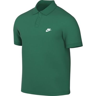 NIKE M Nk Club Ss Polo Pique, Malachite/Vit, FN3894-365, XS NIKE M Nk Club Ss Polo Pique, Malachite/Vit, FN3894-365, XS