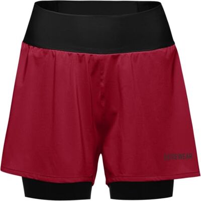 Gore Wear Concurve 2in1 Granate Shorts - Shorts Gore Wear Concurve 2in1 Granate Shorts - Shorts
