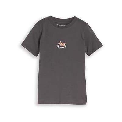 TOM TAILOR 1049930 T-shirt, 35265-mörk urban grå, 116-122 pojke TOM TAILOR 1049930 T-shirt, 35265-mörk urban grå, 116-122 pojke