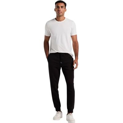 Original Penguin Org FLC Jogger Stick sportbyxor, svart (True Black), X-Large Original Penguin Org FLC Jogger Stick sportbyxor, svart (True Black), X-Large