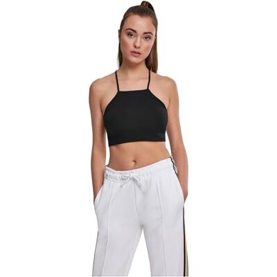 Urban Classics Dam triangel sport linne, svart, XL Urban Classics Dam triangel sport linne, svart, XL
