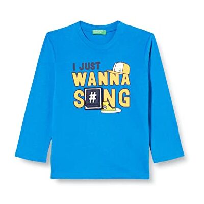 United T-shirt för pojkar, Blu 0z4, 74 cm United T-shirt för pojkar, Blu 0z4, 74 cm