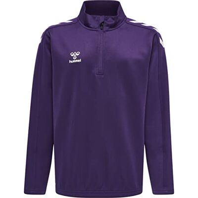 hummel unisex barn hmlCORE XK halv dragkedja Poly sweatshirt, ACAI/vit, 128, Acai/vit, 128 cm hummel unisex barn hmlCORE XK halv dragkedja Poly sweatshirt, ACAI/vit, 128, Acai/vit, 128 cm