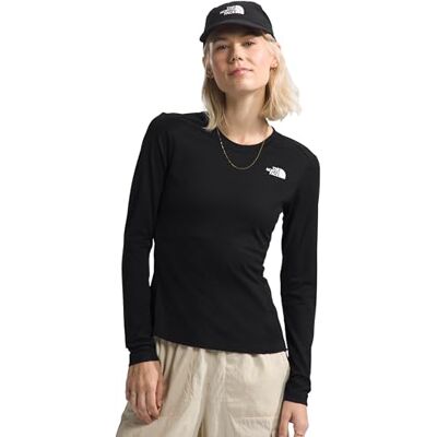 THE NORTH FACE Shadow T-tröja med långa ärmar för kvinnor Tnf Black XS THE NORTH FACE Shadow T-tröja med långa ärmar för kvinnor Tnf Black XS