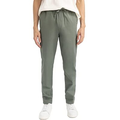 DeFacto Sweatpants för män, Lt.kaki, 40 DeFacto Sweatpants för män, Lt.kaki, 40