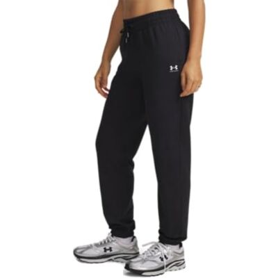 Under Armour Sport Terry Jogger Svart/Vit LG Under Armour Sport Terry Jogger Svart/Vit LG