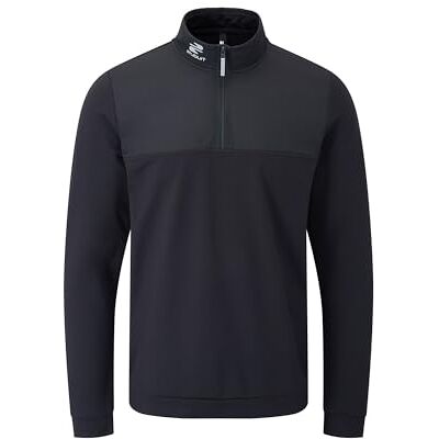 Stuburt Jackdaw termisk fukttransporterande aktiv mellanlager cardigan tröja, Svartmelerad, XL Stuburt Jackdaw termisk fukttransporterande aktiv mellanlager cardigan tröja, Svartmelerad, XL