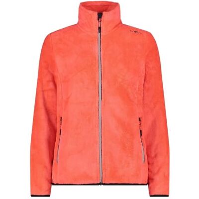 Damjacka Cmp - Fleecefoder - Orange färg Damjacka Cmp - Fleecefoder - Orange färg