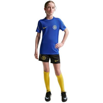NIKE unisex barn Fc Chelsea Strike Football Dri-fit Kurzarmshirt Für Ältere Kinder fotboll tshirt NIKE unisex barn Fc Chelsea Strike Football Dri-fit Kurzarmshirt Für Ältere Kinder fotboll tshirt